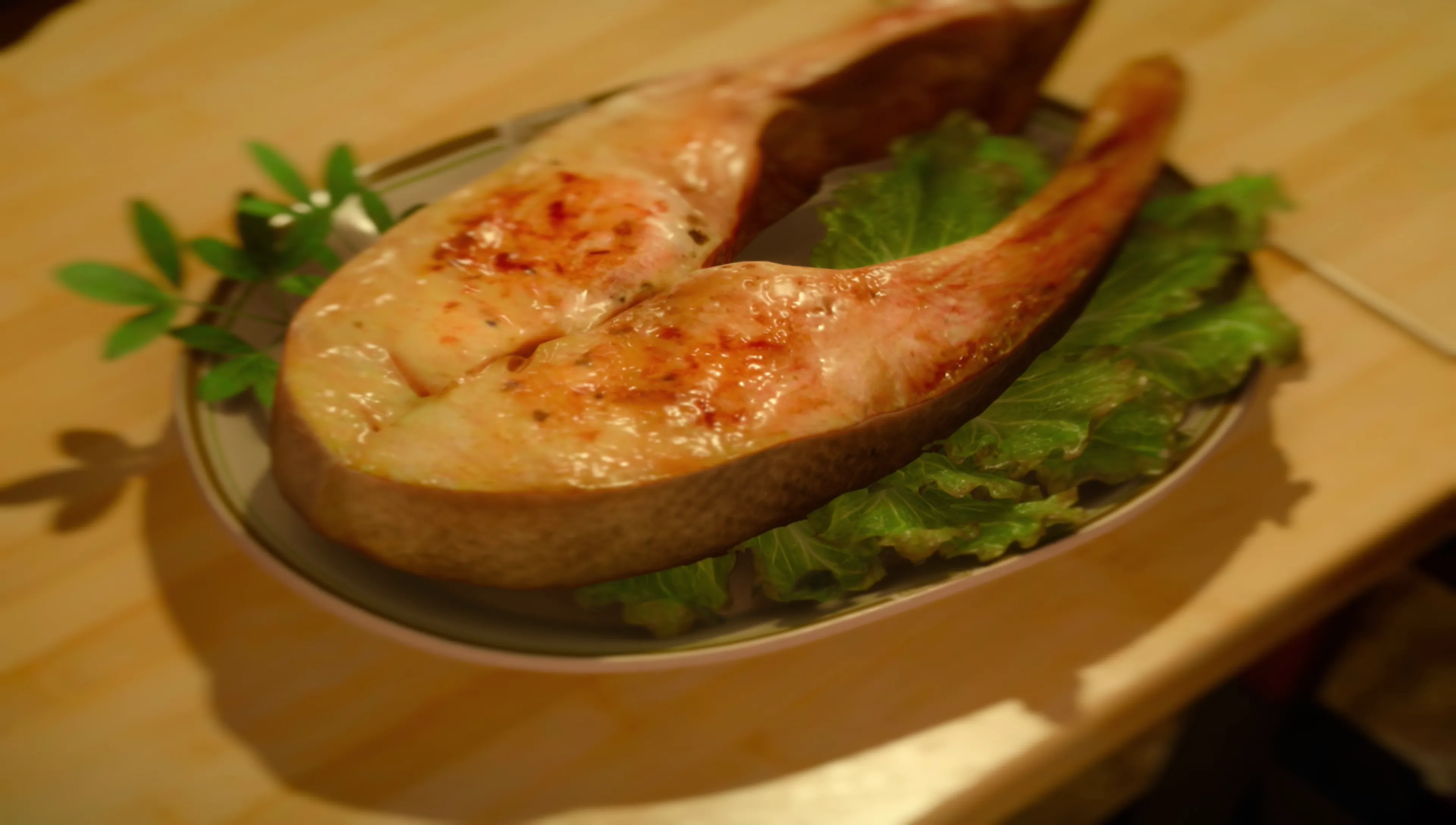 Grilled Wild Trevally (Giant Trevally)